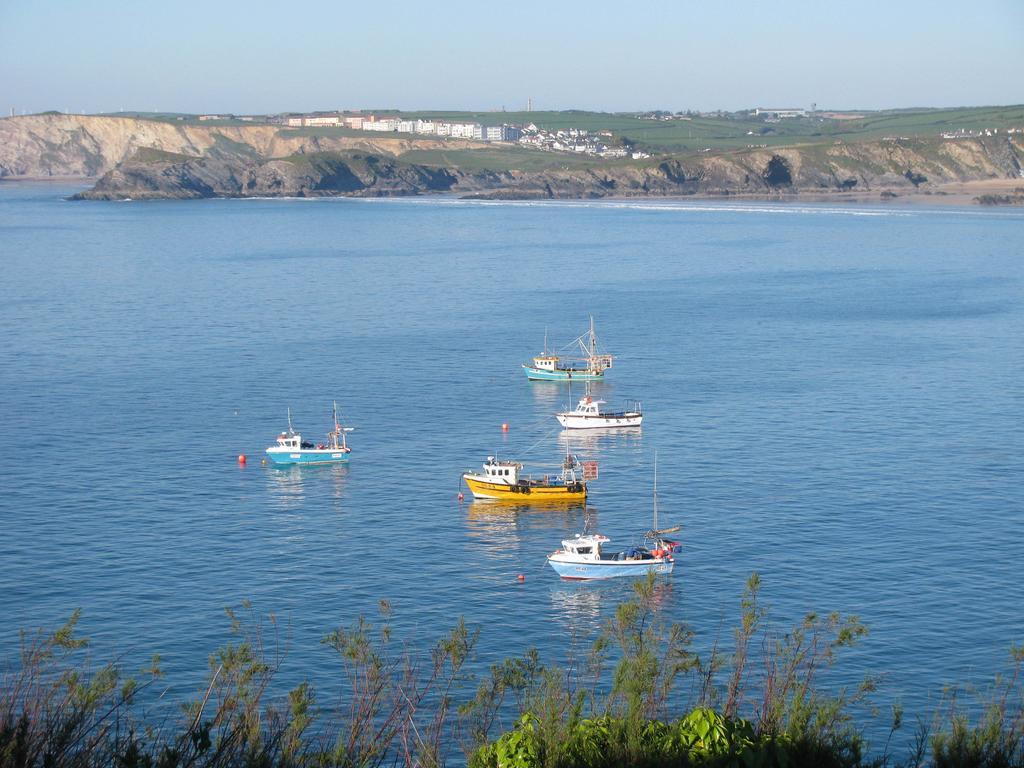 Sea View House Villa New Quay Oda fotoğraf