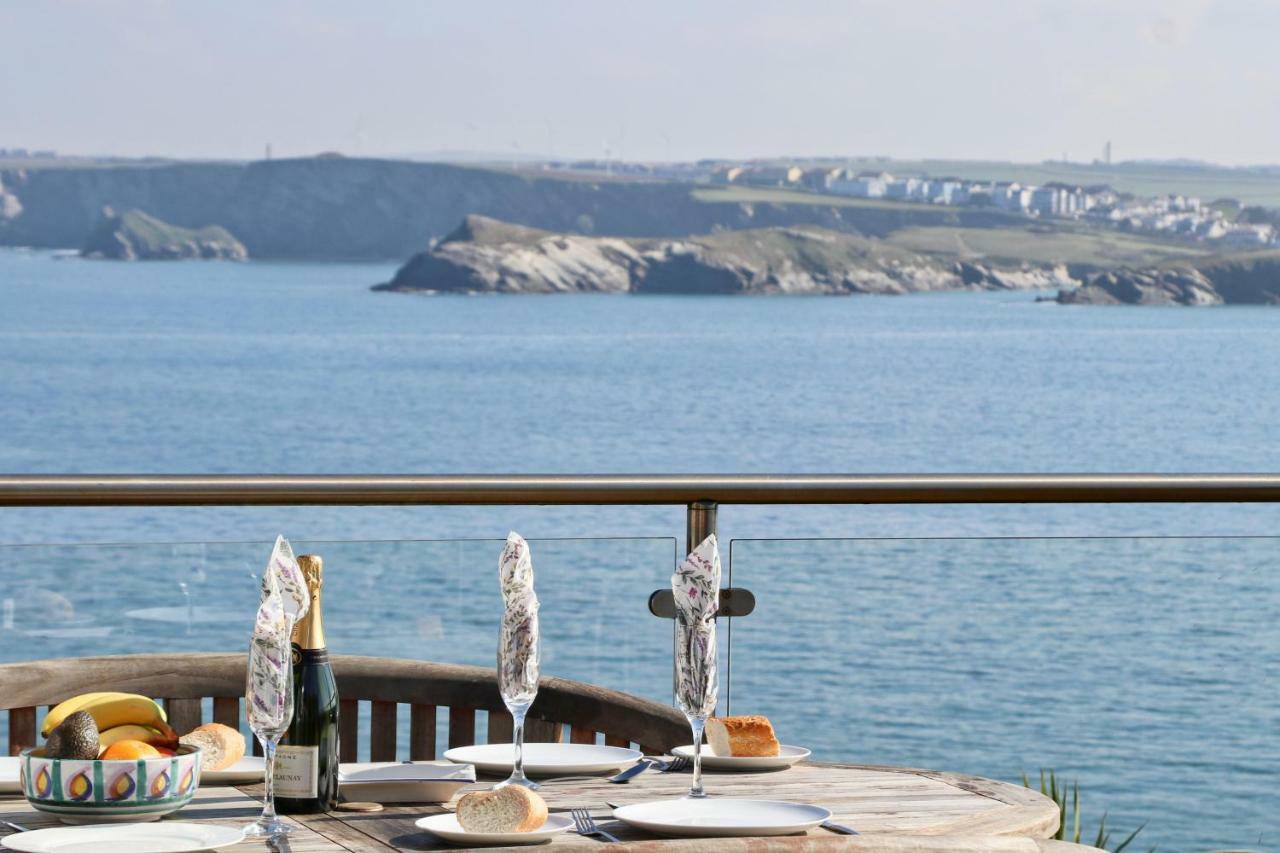 Sea View House Villa New Quay Dış mekan fotoğraf